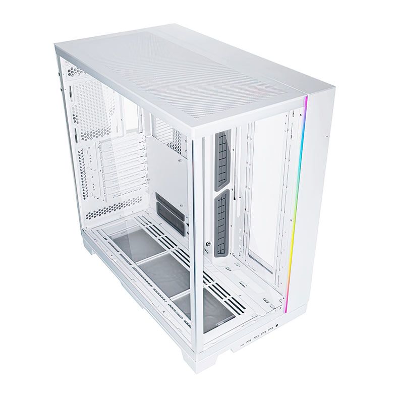 Gabinete Gamer Lian Li O11 Dynamic Evo XL, Full-Tower, Lateral de Vidro, Branco, O11DEXL-W