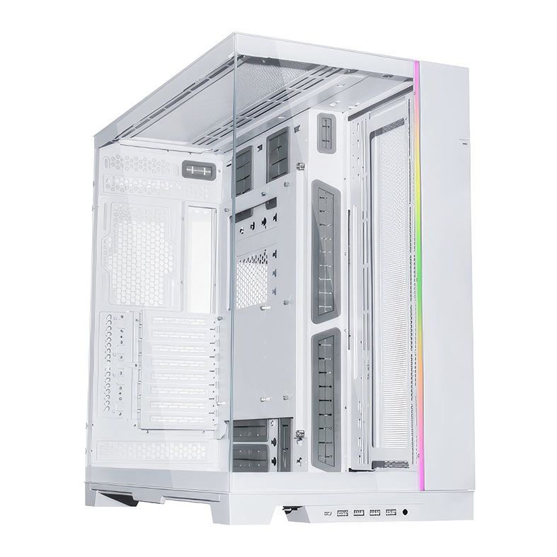 Gabinete Gamer Lian Li O11 Dynamic Evo XL, Full-Tower, Lateral de Vidro, Branco, O11DEXL-W