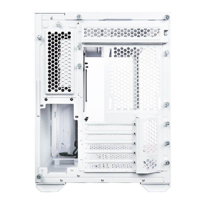 Gabinete Gamer Lian Li O11 Dynamic Mini Redragon Spec, Lateral De Vidro, Branco, O11DMINI-RD-W-WHITE