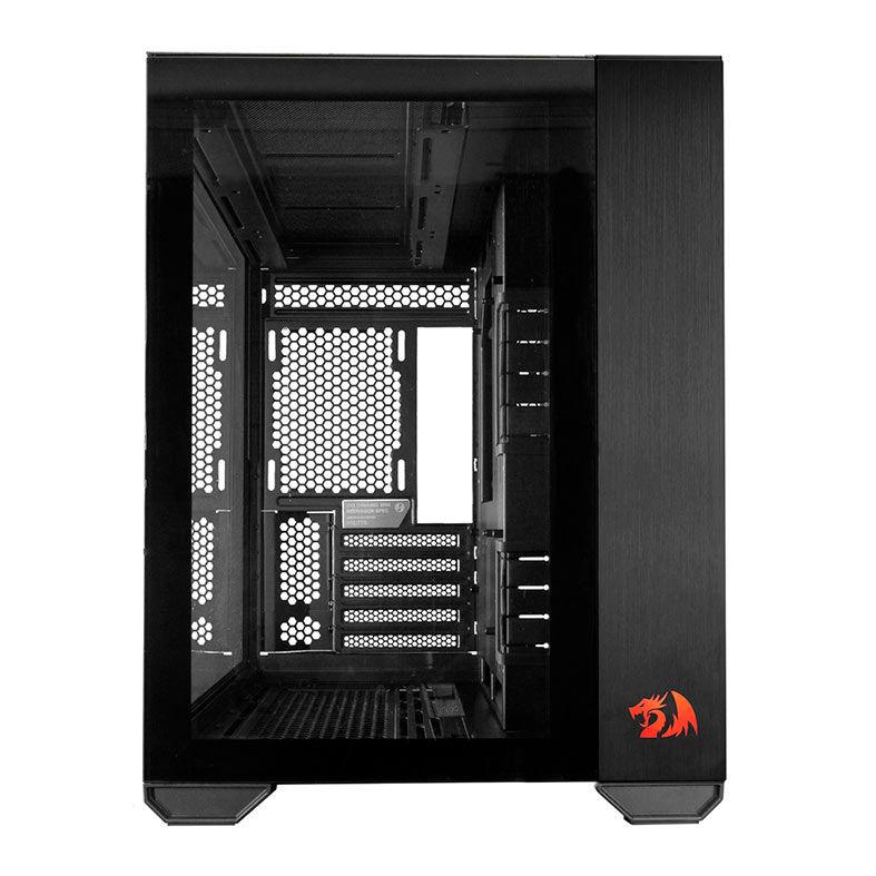 Gabinete Gamer Lian Li O11 Dynamic Mini Redragon Spec, Lateral De Vidro, Preto, O11DMINI-RD-X-BLACK