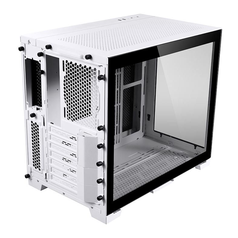 Gabinete Lian Li 011 Dynamic Mini Modular Lateral De Vidro Branco, O11DMINI-W