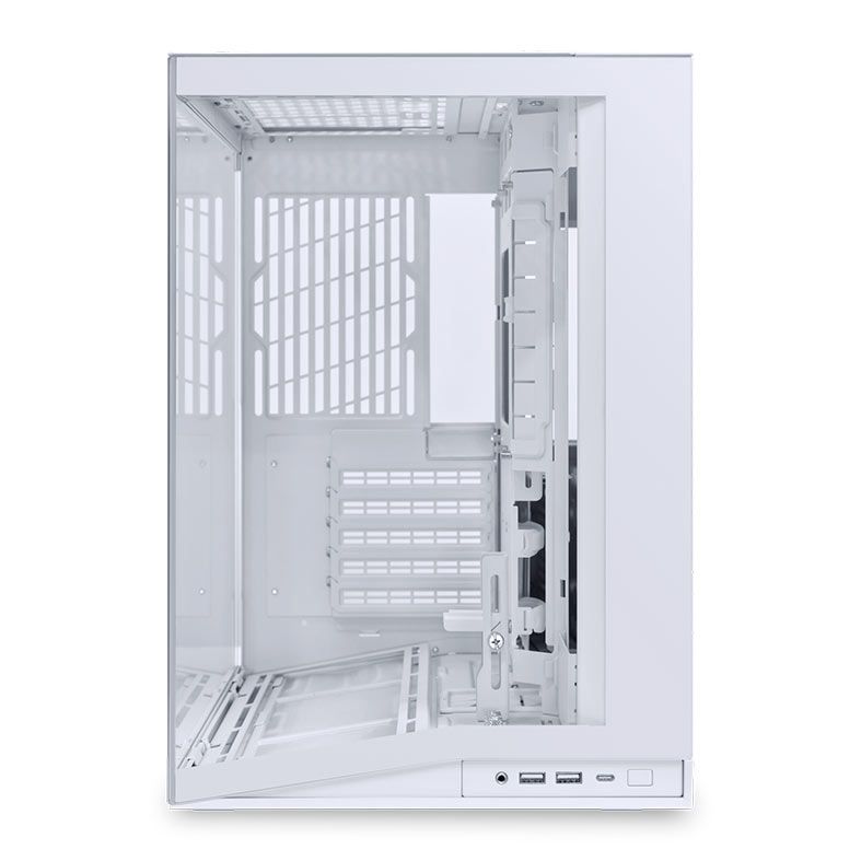 Gabinete Gamer Lian Li O11 Dynamic Mini V2, Mini-Tower, Lateral de Vidro, Branco, O11DMIV2W