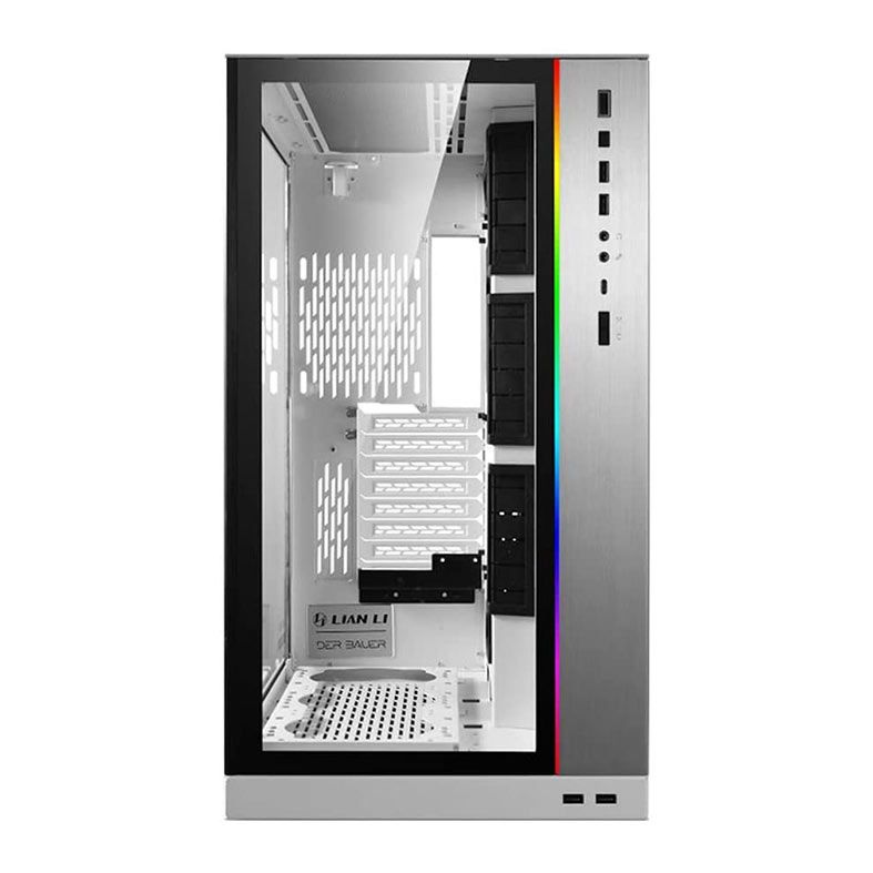 Gabinete Lian Li O11 Dynamic XL ROG Lateral Vidro Temp Branco, O11DXL-W