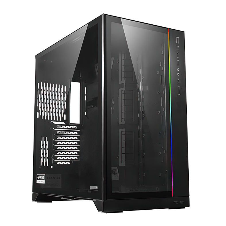 Gabinete Lian Li O11 Dynamic XL ROG Lateral Vidro Temp Preto, O11DXL-X