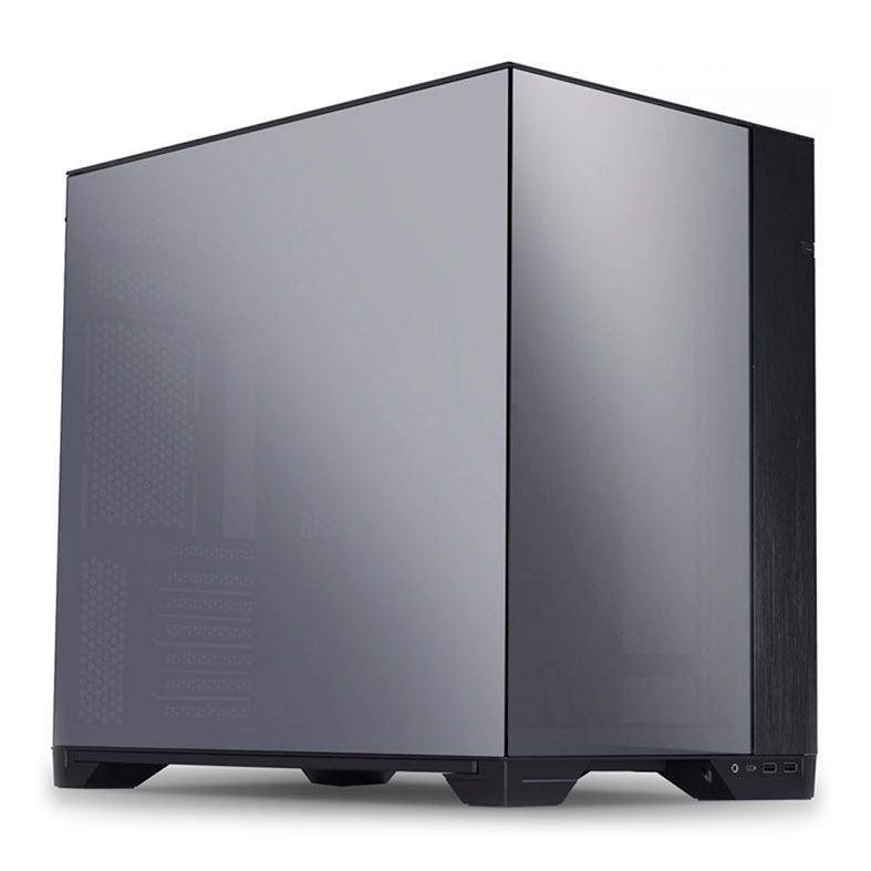 Gabinete Gamer Lian Li O11 Vision Chrome, Mid Tower, Lateral De Vidro Cromado, Preto, O11VC-CHROME