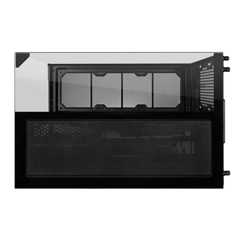 Gabinete Lian Li 011 Vision-M, Mini-Tower, Lateral de Vidro, Com 1 Fan, Preto, O11VMX-BLACK