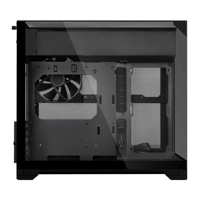 Gabinete Lian Li 011 Vision-M, Mini-Tower, Lateral de Vidro, Com 1 Fan, Preto, O11VMX-BLACK