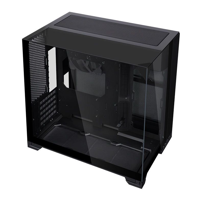 Gabinete Lian Li 011 Vision-M, Mini-Tower, Lateral de Vidro, Com 1 Fan, Preto, O11VMX-BLACK