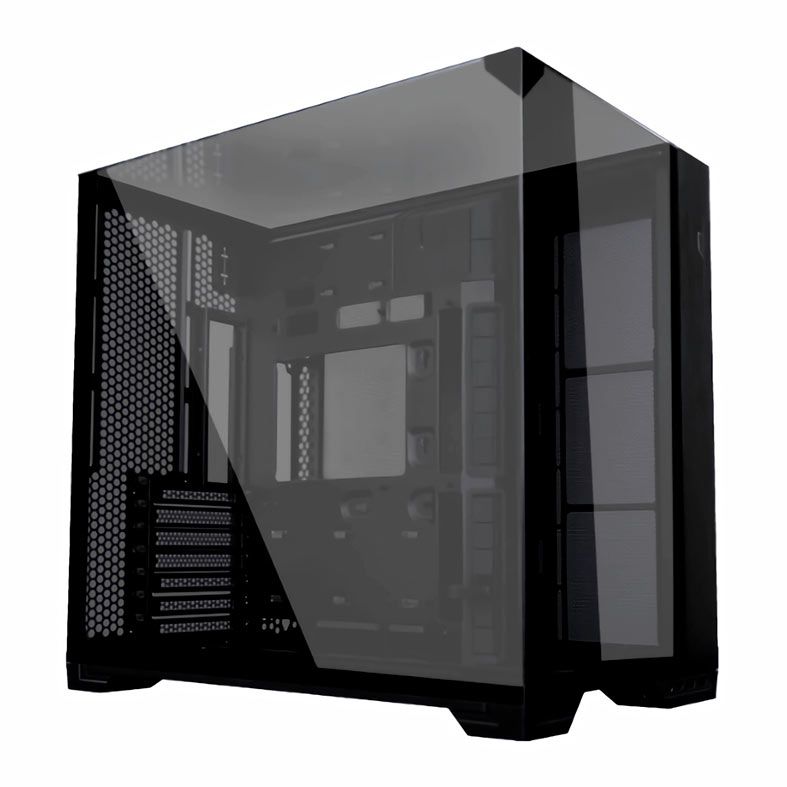 Gabinete Gamer Lian Li O11 Vision Compact, Mid-Tower, Lateral de Vidro, Preto, O11VPX-M-BLACK