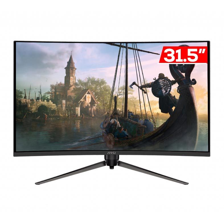 Monitor Gamer MSI Optix AG321CR 31.5" Curvo 1ms 165Hz FHD FreeSync USB/HDMI/DP