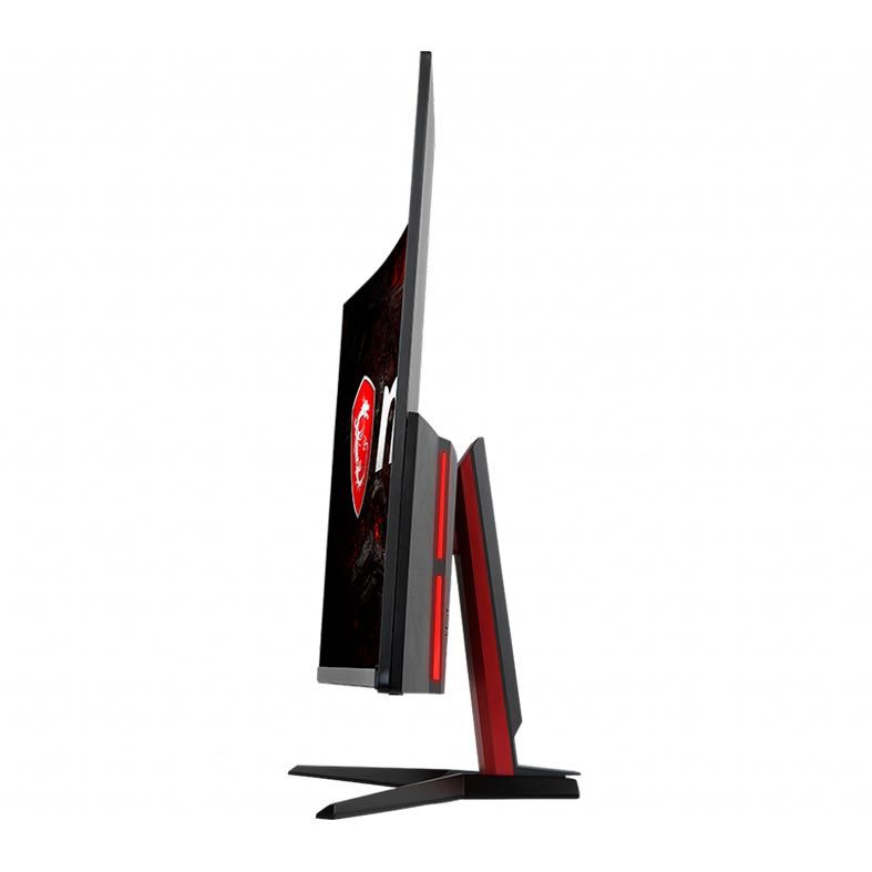 Monitor Gamer MSI Optix AG32C 31.5" Curvo 165Hz 1ms FHD HDMI/DP Preto/Vermelho, Optix AG32C