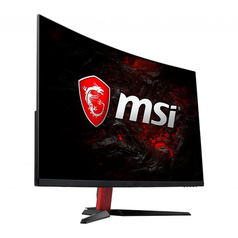 Monitor Gamer MSI Optix AG32C 31.5" Curvo 165Hz 1ms FHD HDMI/DP Preto/Vermelho, Optix AG32C