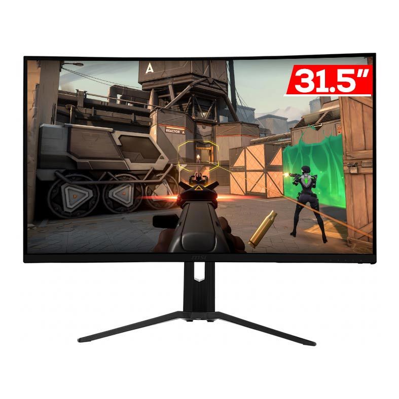 Monitor Gamer MSI Optix MAG321CQR 31.5'' Curvo 1ms 144Hz WQHD FreeSync HDMI/DP