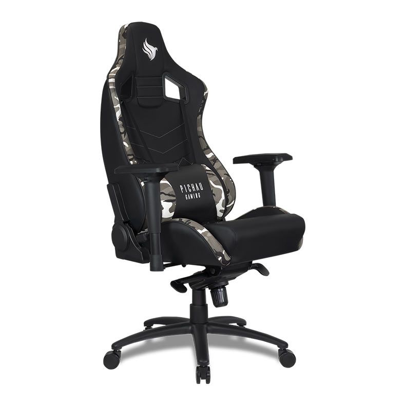 Cadeira Gamer Pichau BUKHARA Arctic Camo Edition, OT-R90-ARCTIC