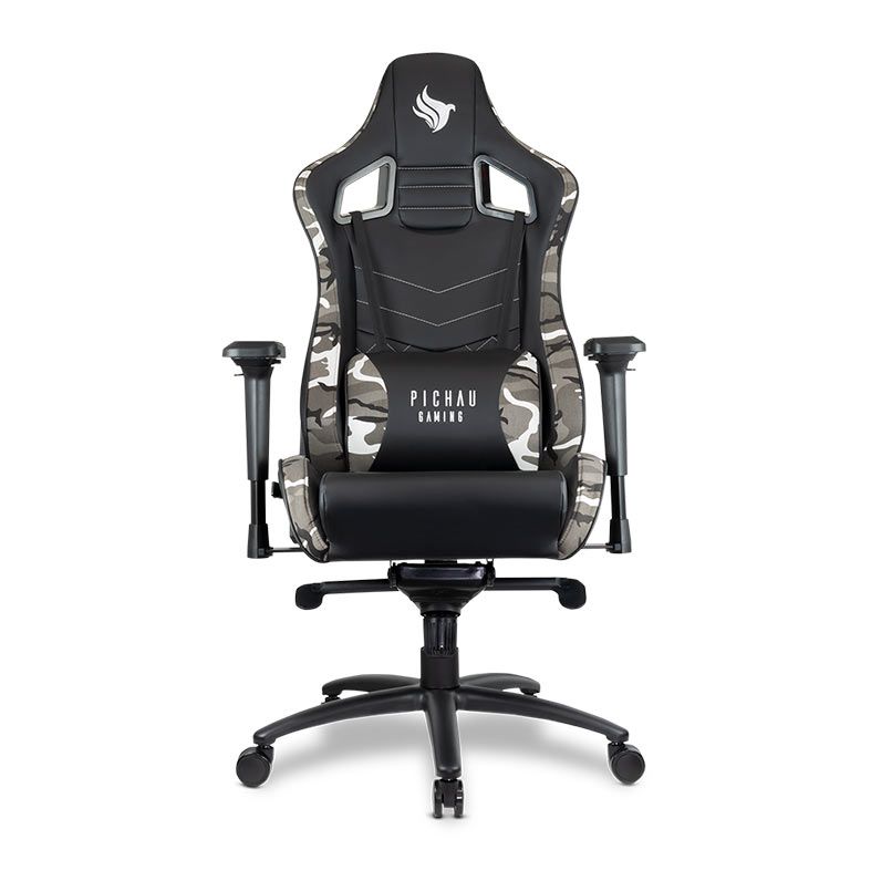 Cadeira Gamer Pichau BUKHARA Arctic Camo Edition, OT-R90-ARCTIC