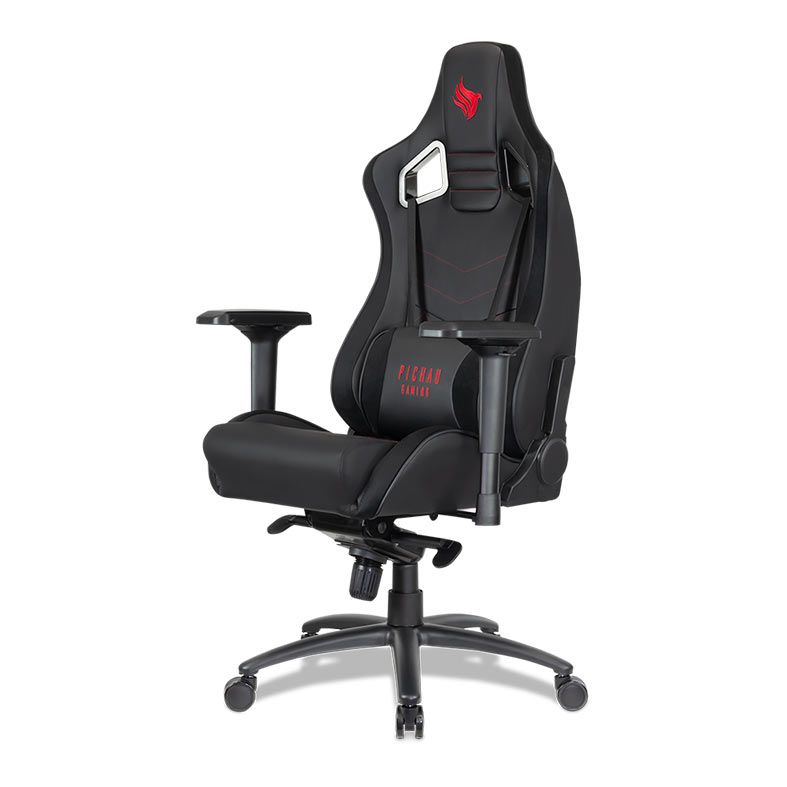 Cadeira Gamer Pichau BUKHARA Vermelha, OT-R90-BLACK/RED