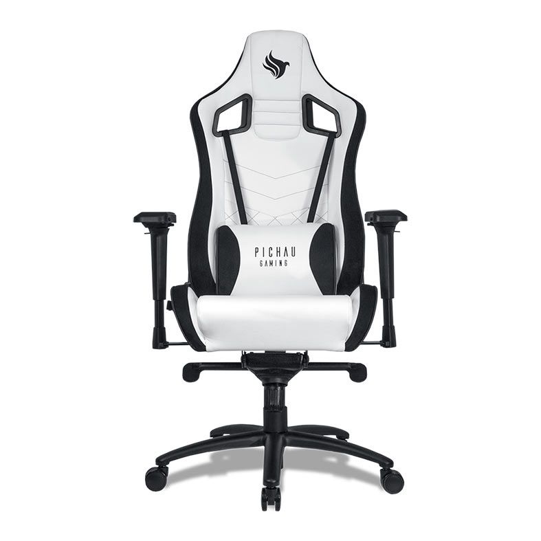 Cadeira Gamer Pichau BUKHARA White Edition, OT-R90-WHITE/BLACK