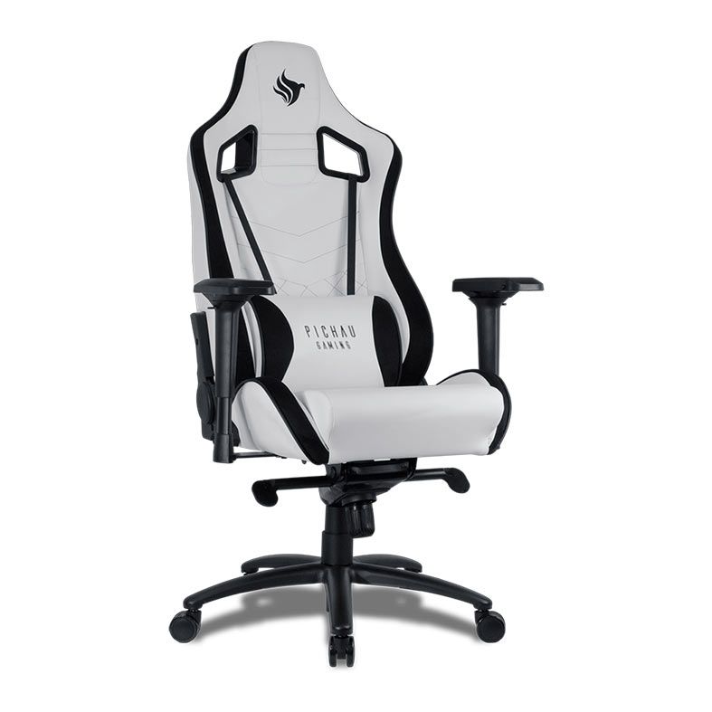 Cadeira Gamer Pichau BUKHARA White Edition, OT-R90-WHITE/BLACK