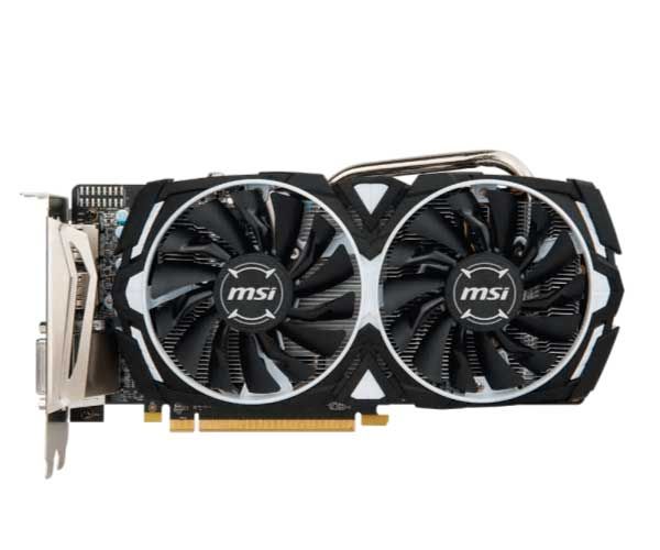 Placa de Video MSI Radeon RX 570 4GB GDDR5 Armor OC 256-bit, 912-V341-297