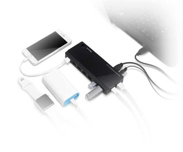 Hub TP-Link USB 3.0 de 7 Portas, UH720