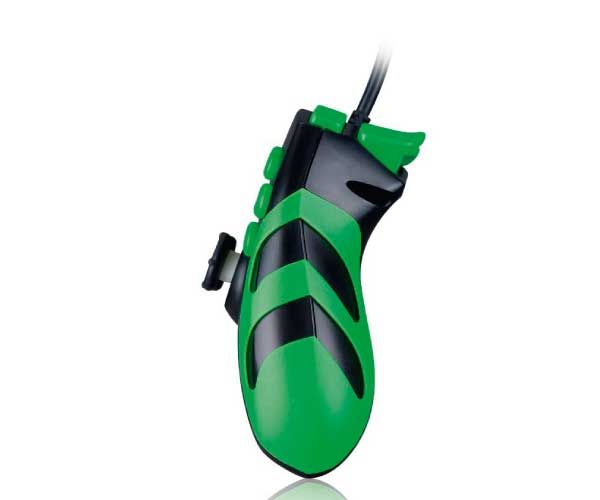 Controle Gamer Multi Dual Shock 3x1 Ps3 Ps2 PC Preto/Verde, JS081