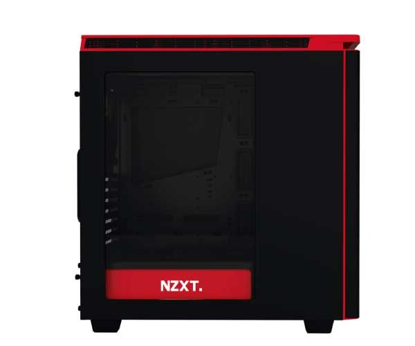 Gabinete NZXT H440 Preto/Vermelho Com Janela, CA-H442W-M1