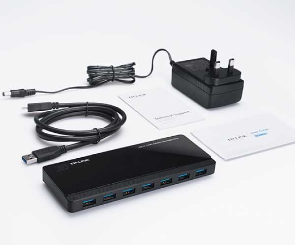 Hub TP-Link USB 3.0 de 7 Portas, UH720