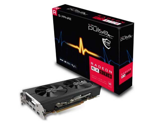 Placa De Vídeo Sapphire Pulse RADEON RX 570 4GB GDDR5 256 Bits