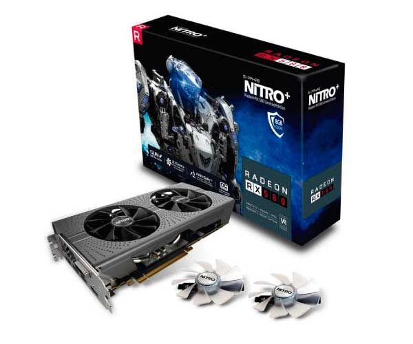 Placa de Video Sapphire Radeon RX 580 8GB GDDR5 Nitro+ 256-bit, 11265-00-40G