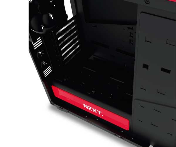 Gabinete NZXT H440 Preto/Vermelho Com Janela, CA-H442W-M1