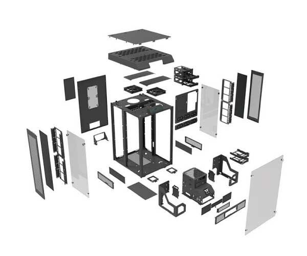 Gabinete Thermaltake The Tower 900 Preto TG, CA-1H1-00F1WN-00