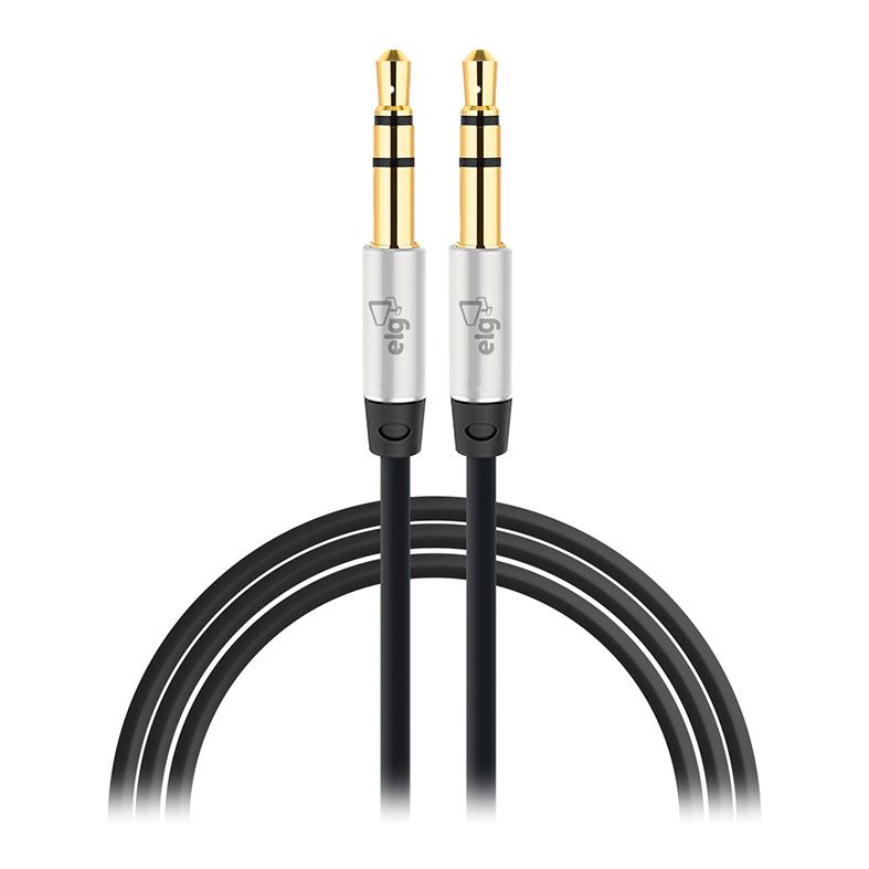 Cabo P2xP2 Para Audio Estereo ELG, 1m, Preto, P3510HD