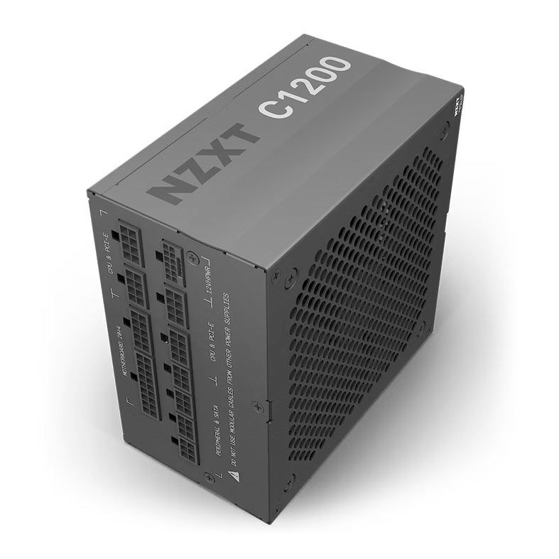 Fonte NZXT C1200 Gold, 1200W, Full Modular, 80 Plus Gold, Preto