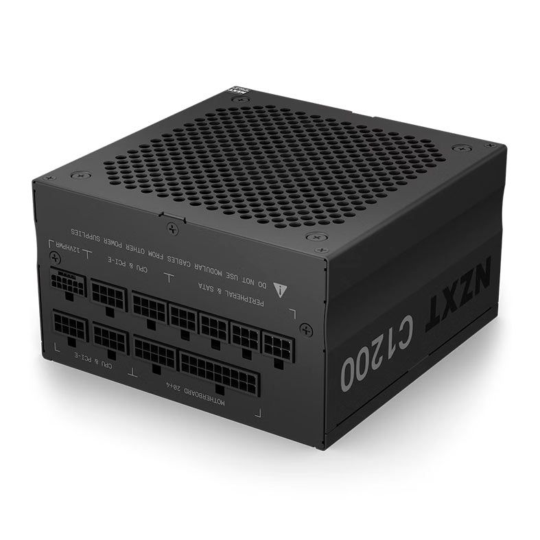 Fonte NZXT C1200 Gold, 1200W, Full Modular, 80 Plus Gold, Preto