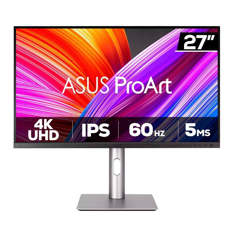 Monitor Profissional Asus ProArt Display, 27 Pol, IPS, 4K UHD, 5ms, 60Hz, HDMI/DP, PA279CRV