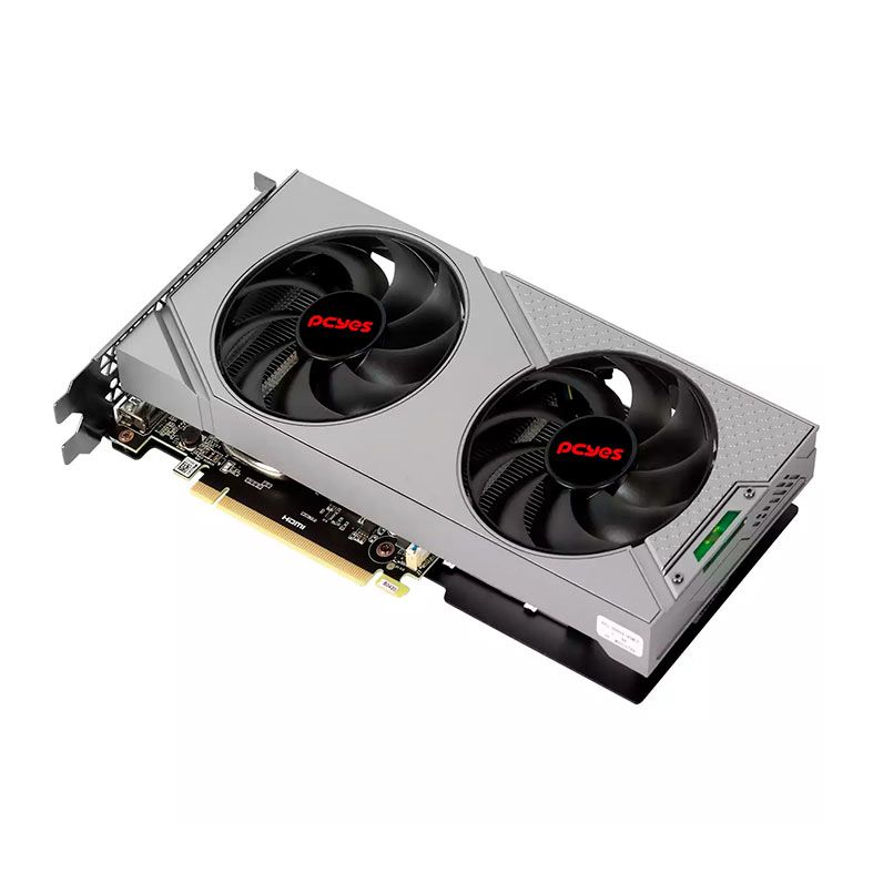 Placa de Vídeo Pcyes GeForce RTX 4060, 8GB, GDDR6, 128-bits, PA40608GR6DF
