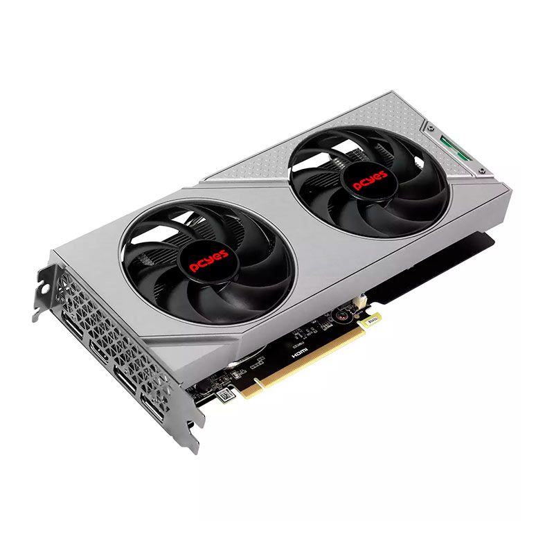 Placa de Vídeo Pcyes GeForce RTX 4060, 8GB, GDDR6, 128-bits, PA40608GR6DF