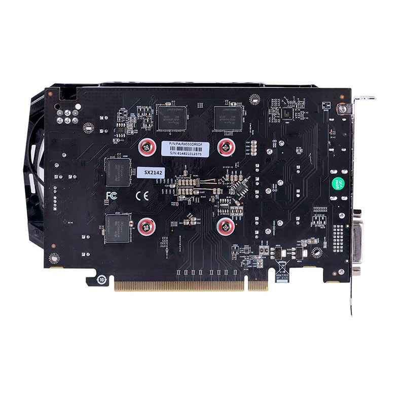 Placa de Video PCYES Radeon RX 550, 4GB, GDDR5, 128-bit, PAJRX550DR5DF
