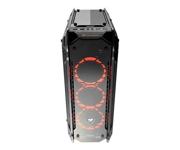 Gabinete Gamer Cougar PANZER-G Preto Com Janela