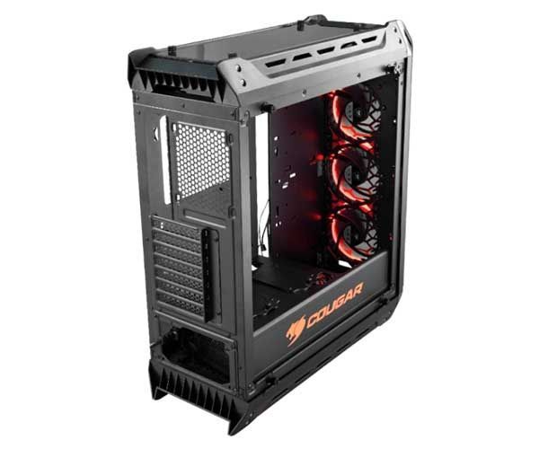 Gabinete Gamer Cougar PANZER-G Preto Com Janela