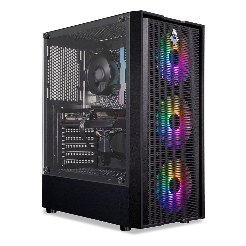 PC Gamer Pichau Hiperíon V, AMD Ryzen 7 8700F, Radeon RX 9060 8GB, 16GB DDR5, SSD 480GB