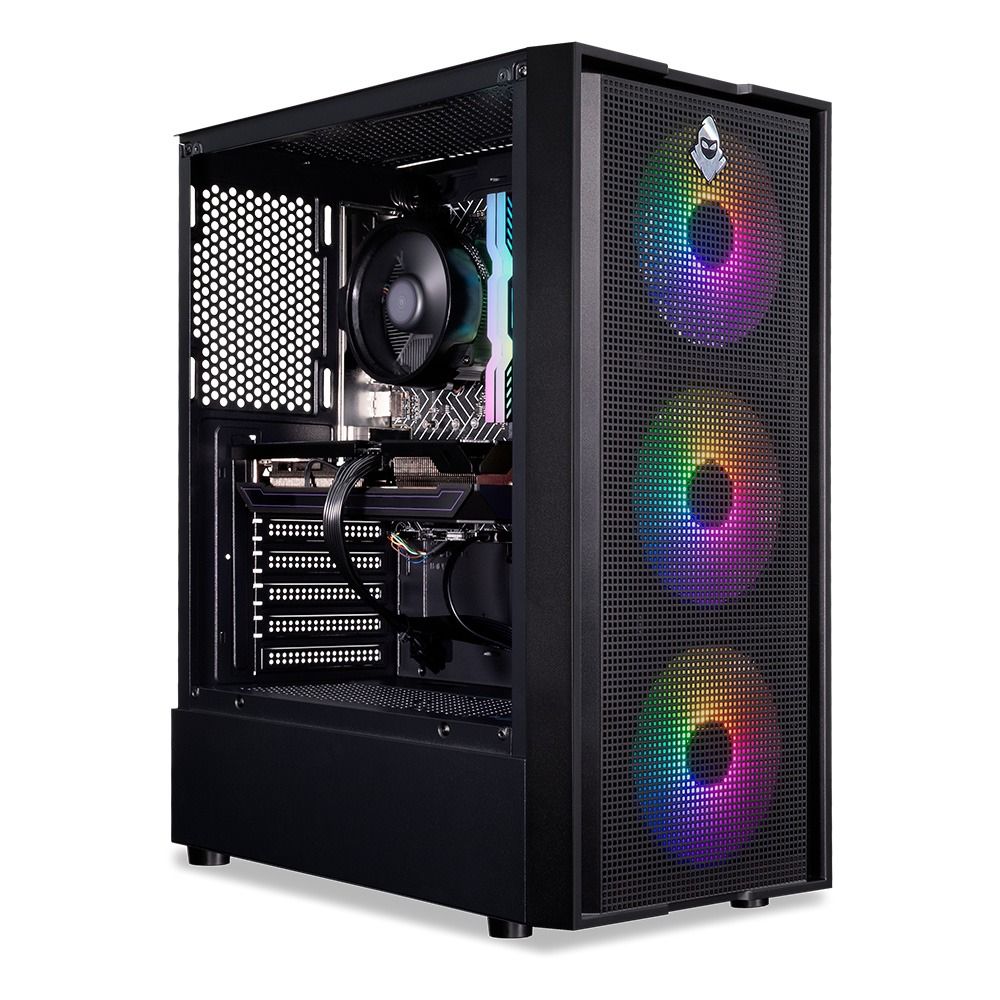 PC Gamer Pichau Hiperíon V, AMD Ryzen 7 8700F, Radeon RX 9060 8GB, 16GB DDR5, SSD 480GB