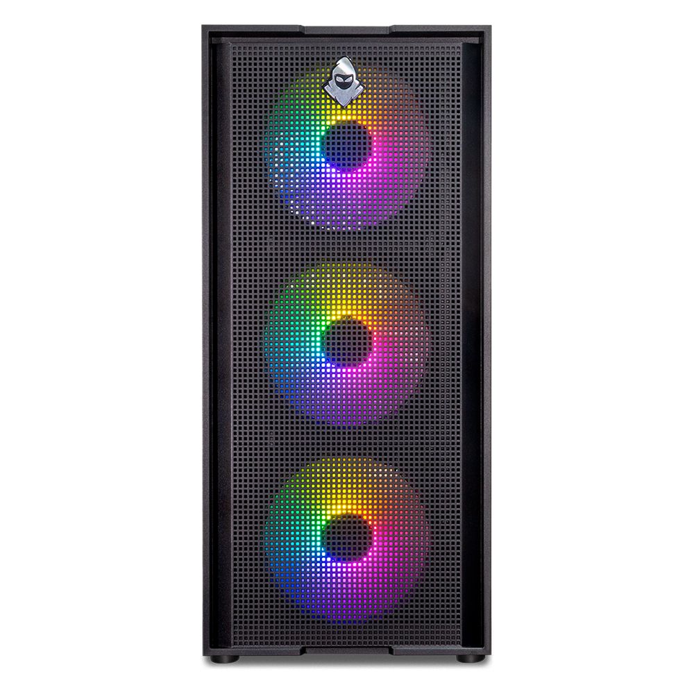 PC Gamer Pichau Wanadi III, Intel i3-8100, Radeon RX 590 8GB, 16GB DDR4, SSD 480GB