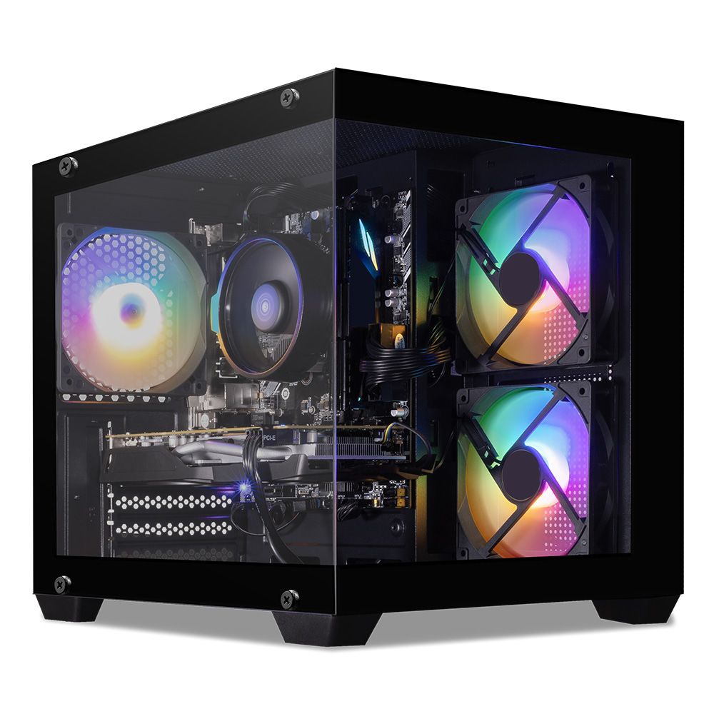 PC Gamer Pichau Hildr III, Intel i3-14100, GeForce RTX 3060 12GB, 16GB DDR4, SSD M.2 1TB
