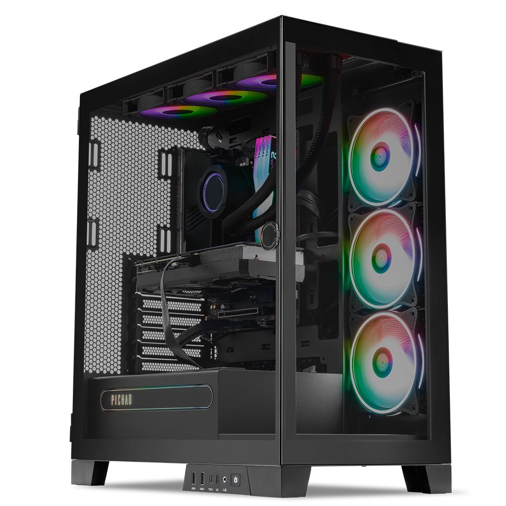 Computador Mancer Gamer Wendigo, AMD Ryzen 9 7950X3D, Radeon RX 7700 XT 12GB, 32GB DDR5, SSD M.2 2TB