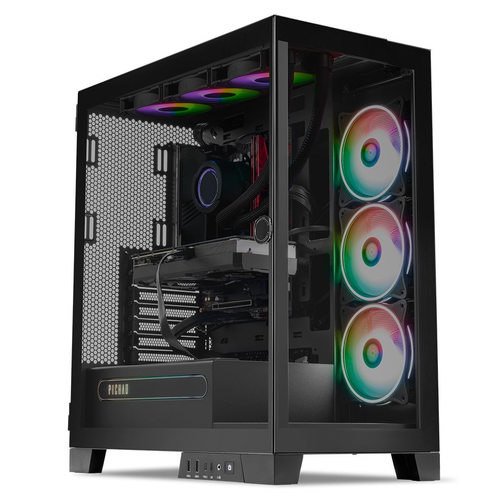 PC Gamer Mancer Kroni II, AMD Ryzen 9 7900, Radeon RX 7800 XT 16GB, 32GB DDR5, SSD 2X M.2 1TB