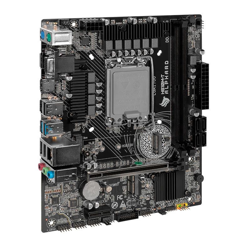 Placa Mae Pichau Alphard H610M-T, DDR4, LGA 1700, M-ATX, Chipset Intel H610, PCH-ALPH610M-T