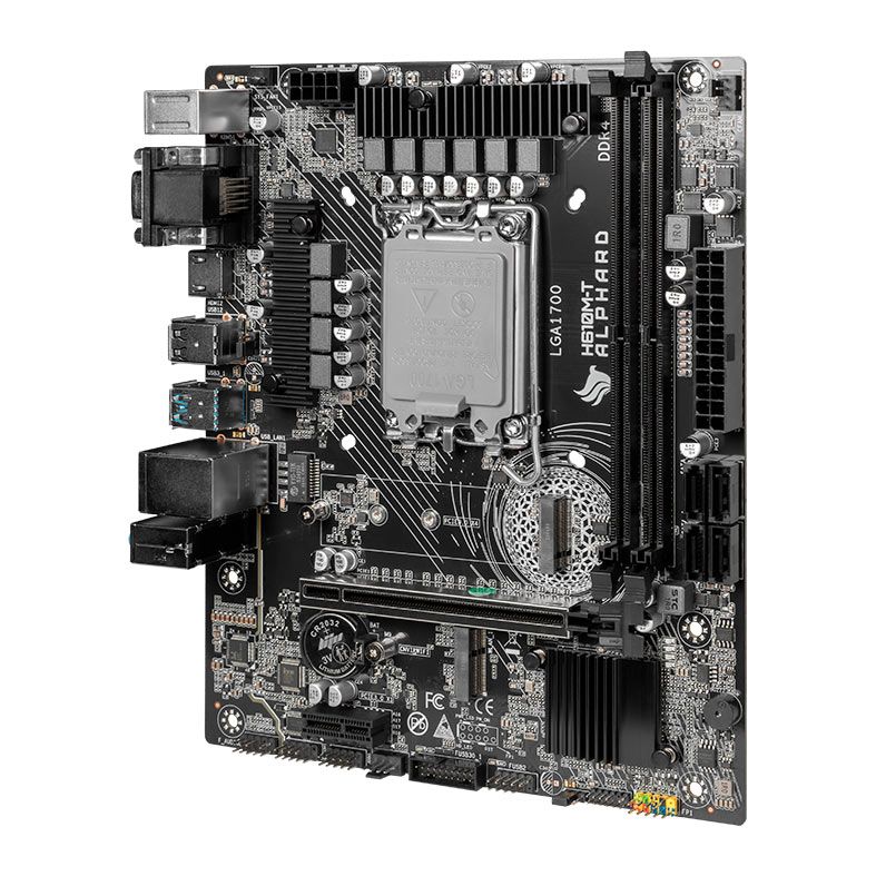 Placa Mae Pichau Alphard H610M-T, DDR4, LGA 1700, M-ATX, Chipset Intel H610, PCH-ALPH610M-T