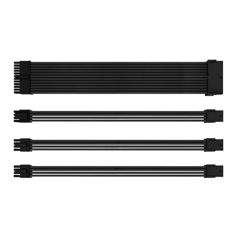 OPENBOX Kit Cabo Sleeved Pichau CS110, 24P+8P+PCIe 2x8P, Preto, PCH-CS110-BLK02