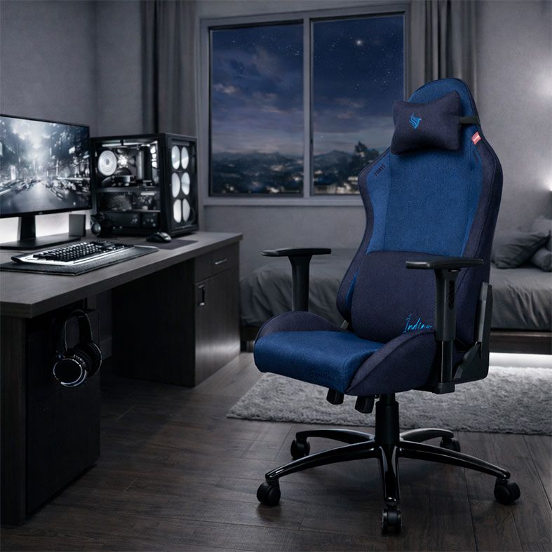 Cadeira Gamer Pichau Donek Signature, Tecido, Indigo, PCH-DKSE-IDO